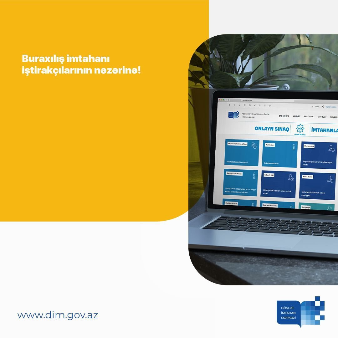 Buraxılış imtahanı iştirakçılarının nəzərinə!